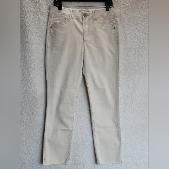 Democracy Denim - Democracy Women's Cream Skinny Jeans Size 10